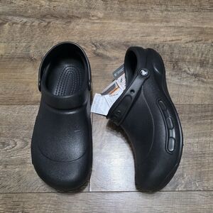 New Crocs Sandals Black Slip-On Clogs Men Size 11